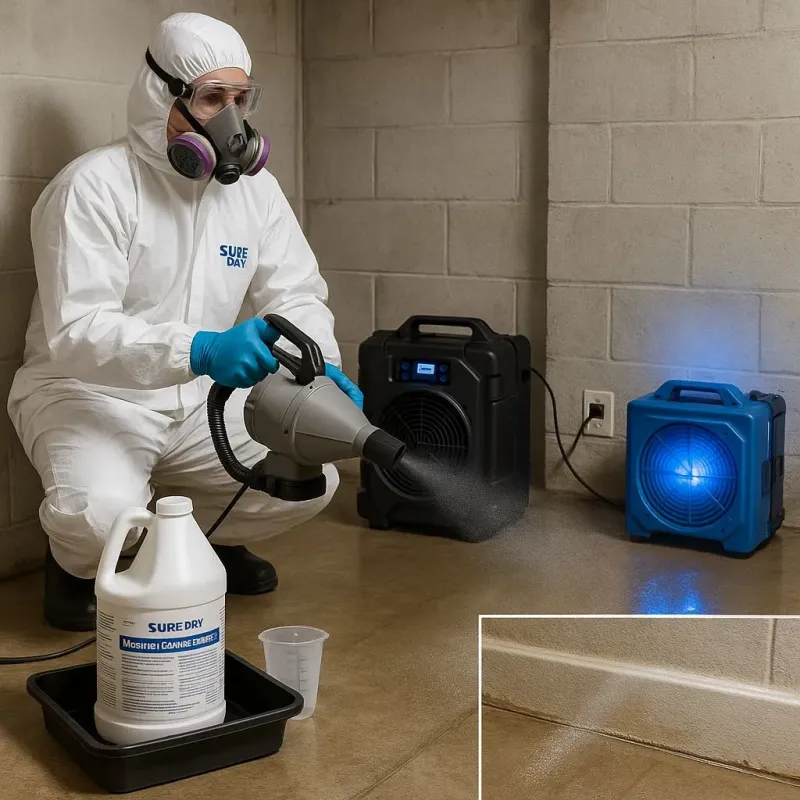 Sanitization and Odor Removal process in Brooke County, WV